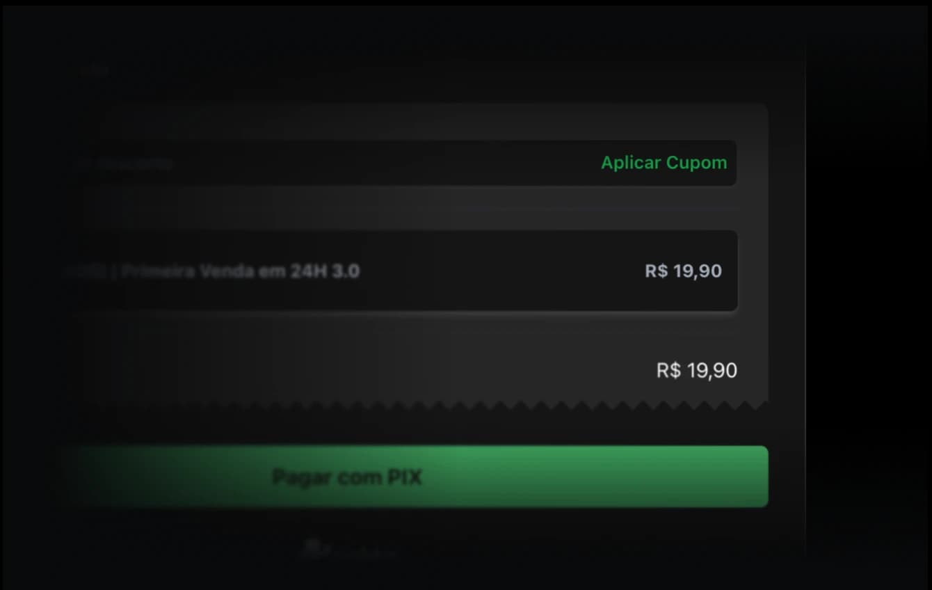 Cupons personalizáveis no checkout Cakto